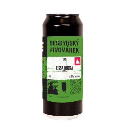 LISSA HUERA IPA 0,5l plech