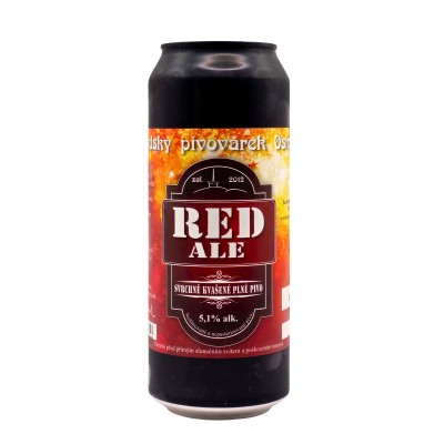 Red ALE 0,5 l plech