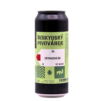 Ostravická IPA 0,5 l plech